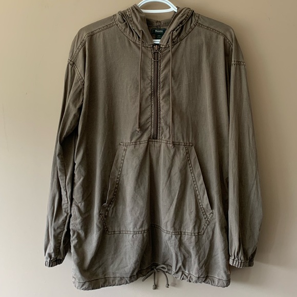 Roots Lose Half-Zip Hemp Light Shirt - Small - Picture 1 of 7
